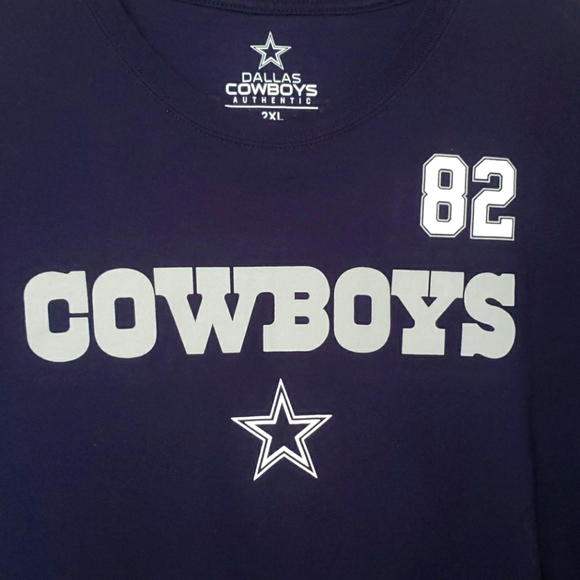 Authentic Dallas Cowboy Tee Shirt Unisex  2Xl - Picture 5 of 6